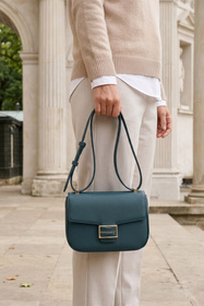 Vivisence T0026 kompaktowa torebka na ramię turquoise