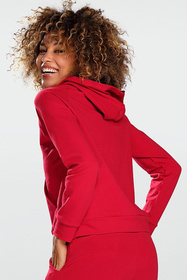 Bluza nierozpinana Dkaren Seattle czerwony