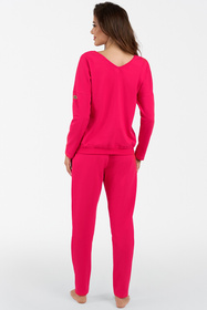 Dres homewear Italian Fashion Karina dł.r. dł.sp. fuksja