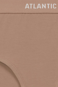 Atlantic 3CLP-009B 3-pack figi wysokie, bawełniane ecru/beżowy/ciemnobeżowy