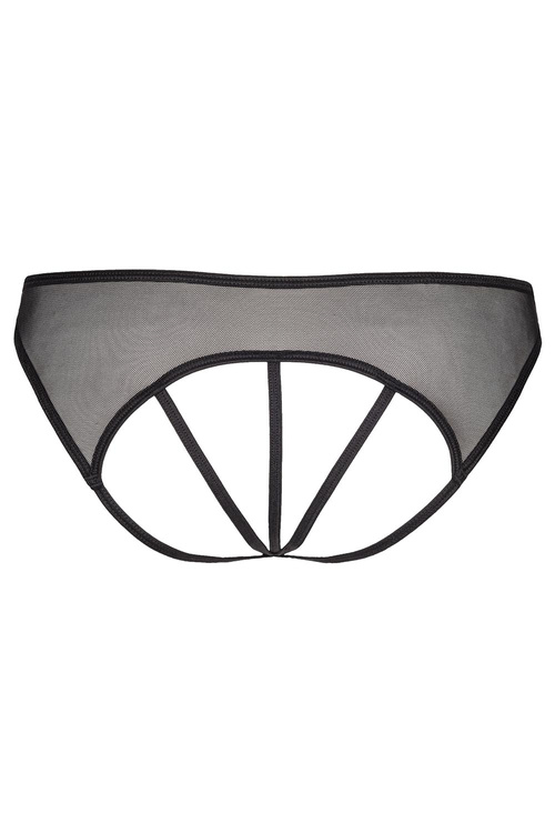 Axami V-6458 Charbon Majtki stringi, czarny