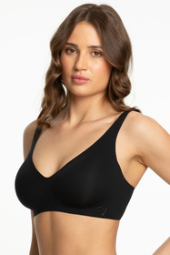 Biustonosz braletka Julimex Jelly Bra Basic czarny 