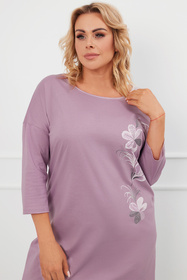 Koszula Italian Fashion Ibena r.3/4 wrzos