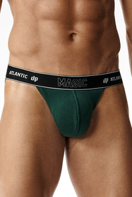 Atlantic 2MP-1588 2-pack slipy Magic Pocket niski stan, zielony/brąz