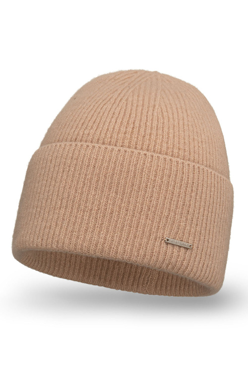 Czapka Vivisence 7096 karmelowy