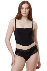 Figi Triumph 10215945 Lift Smart Bandeau Maxi EX 0004-black