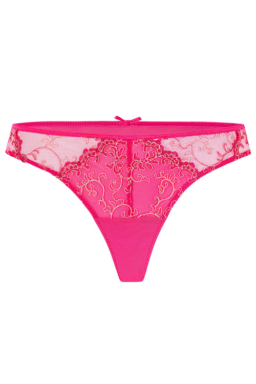 Le Vernis Romance LV-ST20 stringi haftowany tiul fuksja