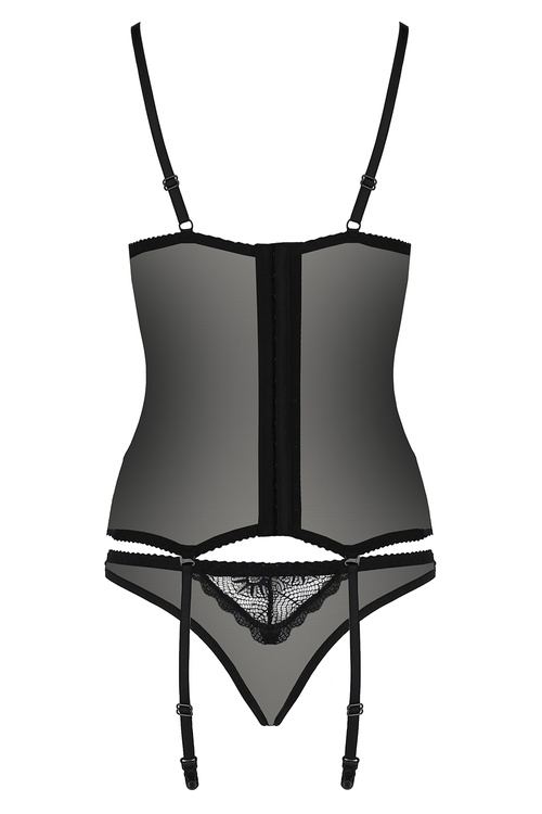 Gorset sexy Avanua Hanan corset black