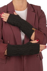 Rękawiczki dzianinowe Vivisence 7216 czarny