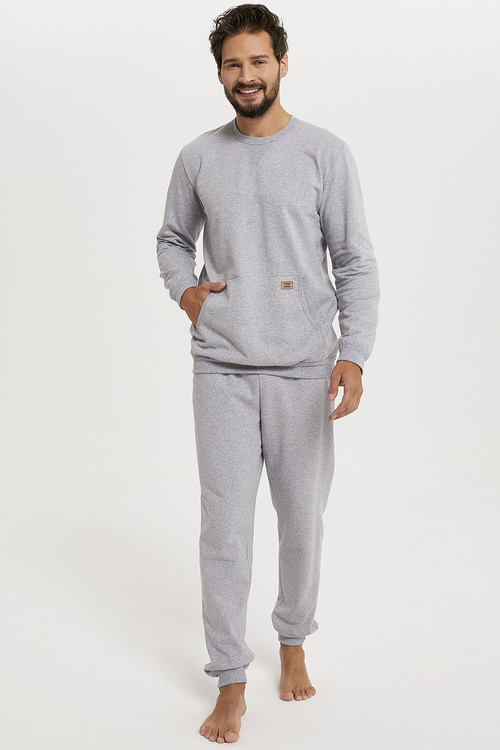Italian Fashion Fox Men dł.r. dł.sp. Dres homewear, melanż