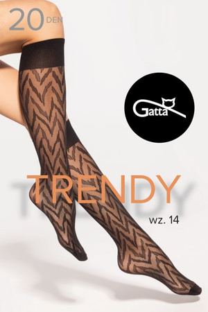 Podkolanówki Gatta Knee Socks 14 20 DEN nero