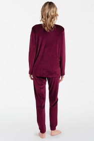 Dres homewear Italian Fashion Akara dł.r. dł.sp. bordo