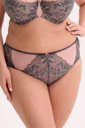 Figi Gaia 1318M Priya Maxi grafitowo-różowy