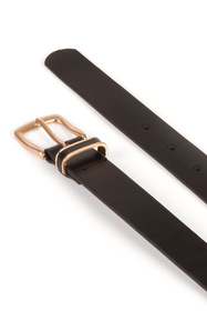 Pasek skórzany Vivisence P0001 black
