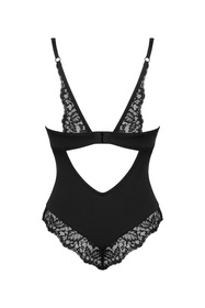 Body sexy Obsessive Bellastia teddy czarny