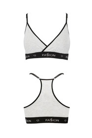 Biustonosz sportowy Passion PS008 grey