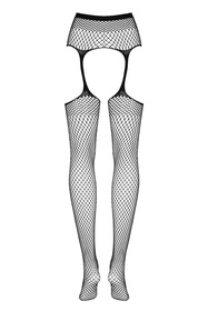 Obsessive Garter stockings S815 Wyrób pończoszniczy pończochy do pasa, czarny