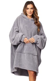 Komplet kocobluza i skarpety Vivisence 5028Kmpl szary
