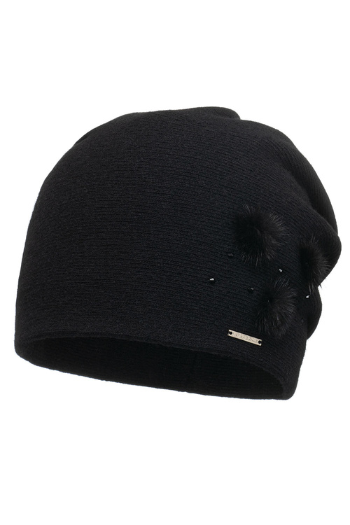 Czapka Vivisence 7091 czarny