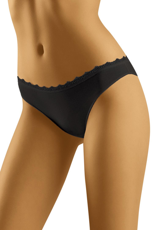 Wol-Bar Soft Cute 3-pak Majtki figi, biały-biały-czarny