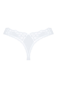 Majtki stringi Obsessive Heavenlly thong biały