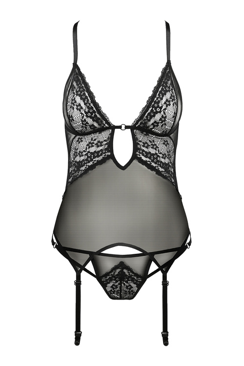 Passion Erza corset Gorset sexy, black