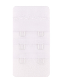 Julimex BA-03 2-rzędowy Akcesoria do biustonosza przedłużacz obwodu, biały