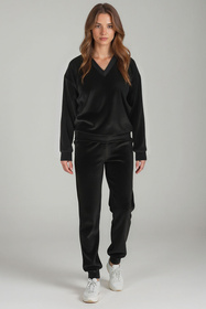 Spodnie dres Vivisence 9101 czarny