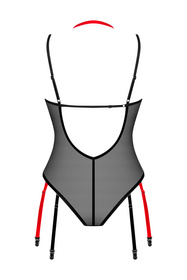 Body sexy Obsessive Glandez teddy czarny 