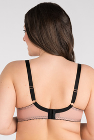 Biustonosz miękki Gorsenia K834 Black to Black czarny