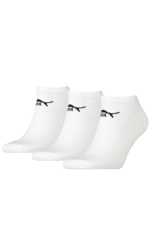 Puma Sneaker 3-pack Skarpety stopki, white