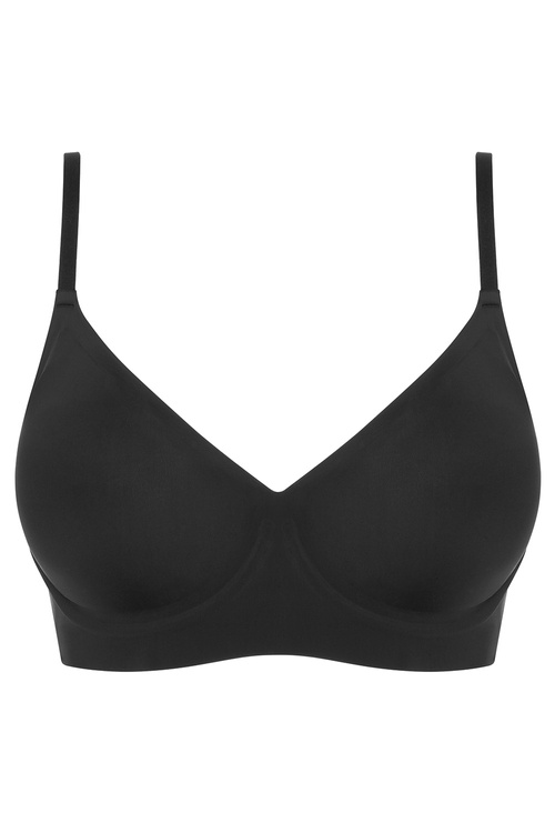 Biustonosz braletka Julimex Simple T-shirt bra czarny