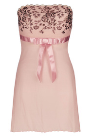 Axami V-9519 Nocna komplet koszulka + stringi, różowy