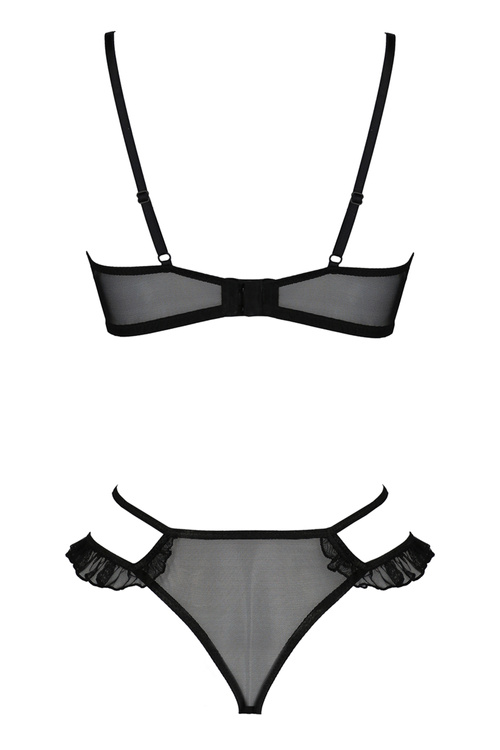 Komplet biustonosz Avanua Odrevia set black