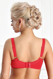 Biustonosz miękki Nessa Sonata N500 czerwony