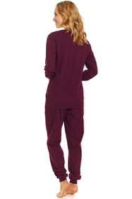 Piżama Doctor Nap PM.4349 burgundy