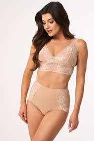 Wysokie figi Babell BBL 204 beige 