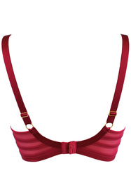 Axami V-12021 biustonosz miękki z haftem bordowy