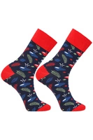 navy/red