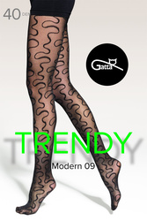 Rajstopy Gatta Modern 09 40 DEN nero