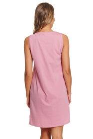Doctor Nap TCB.7460 koszula nocna z zatrzaskami blush rose