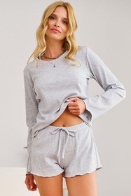 Piżama Doctor Nap PM.7165 grey
