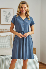 Koszula Doctor Nap TCB.5336 deep blue