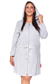 Szlafrok Doctor Nap SWO.1008 grey melange
