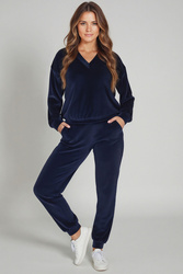 Komplet bluza+spodnie Vivisence 9202kmpl granatowy