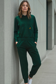 Bluza nierozpinana Vivisence 9003 zielony
