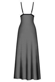 Obsessive Vila Blanes long chemise koszulka nocna długa multicolor