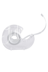 Julimex BA-10 sz.20 mm. dł.3 mb Akcesoria do biustonosza plastry, biały