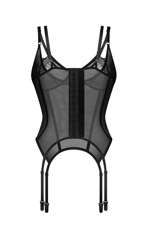 Gorset sexy Obsessive Arrowel corset black