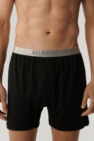 Atlantic 2BMB-005 bokserki 2-pack luźny krój biały